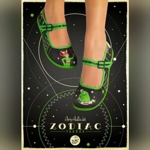 Hot Chocolate Chocolaticas Zodiac Taurus Mary Janes, BNWT, Size 35